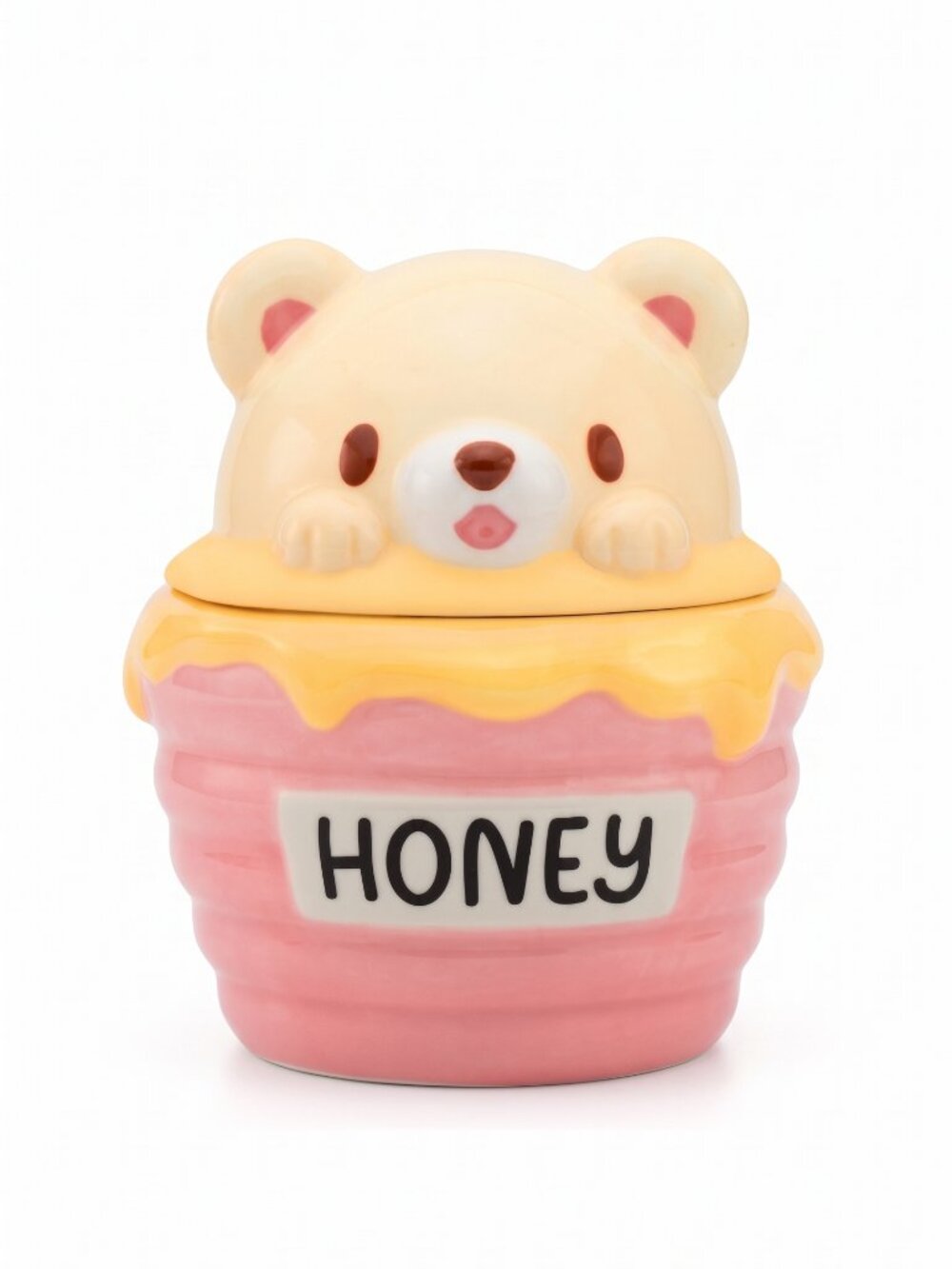 Honey Pot Bear Ceramic Jar - Charmed Aroma